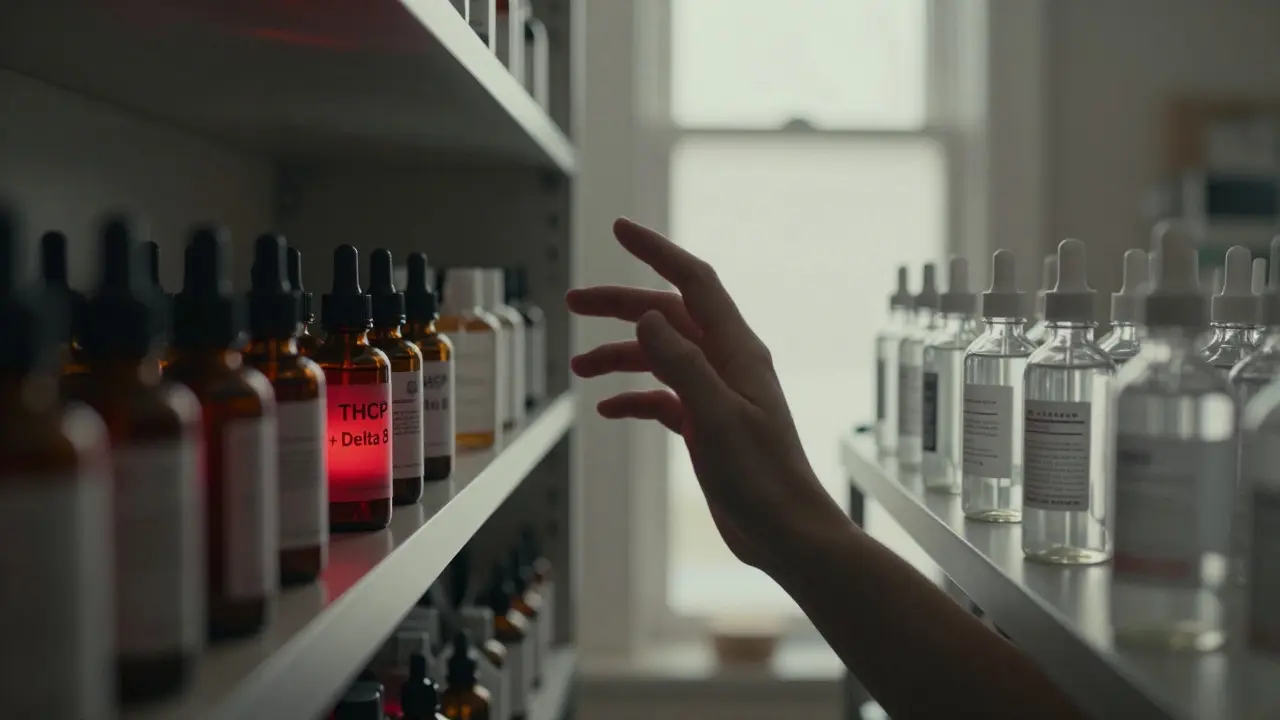Rozdělený trh s konopnými produkty: nebezpečné látky na jedné straně, čisté CBD na druhé.