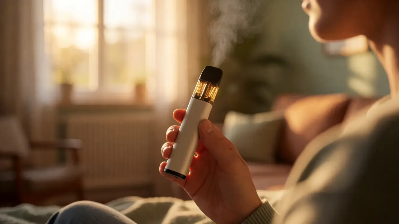 Co dělá HHC vape? Účinky, srovnání s THC a CBD